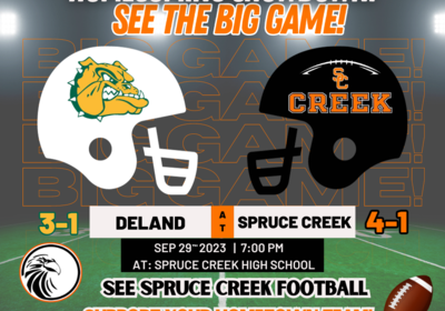 High School Football Game Scores 9/29/2023 - Deland Bulldogs vs. Spruce Creek Hawks