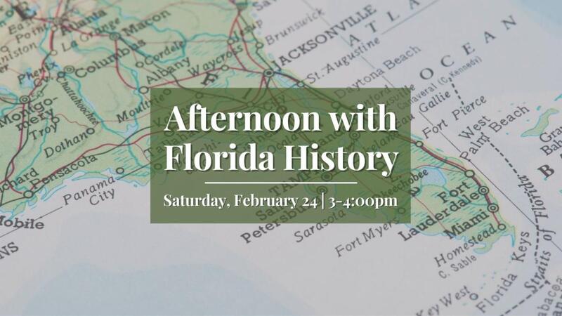 An Afternoon with Florida History: Conflict Comes to the Halifax