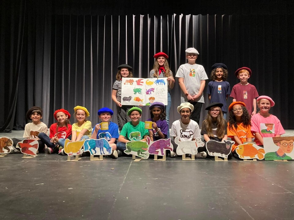 Spruce Creek Elementary School French students earned Best of Show Talent Show (Elementary). Ms. Jacqueline Ouellette is their teacher.