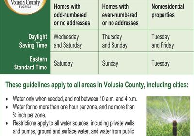 Daylight Saving Time Watering Schedule Change Begins March 10