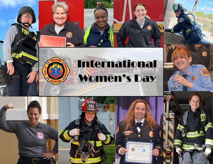 Deltona Fire Rescue Honors Women in March