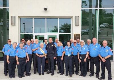 40-Year Police Volunteer Celebrates Her 100th Birthday