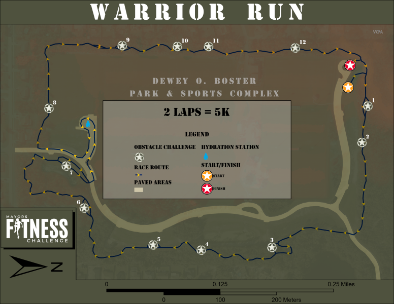 Warrior Run - Mayor's Fitness Challenge