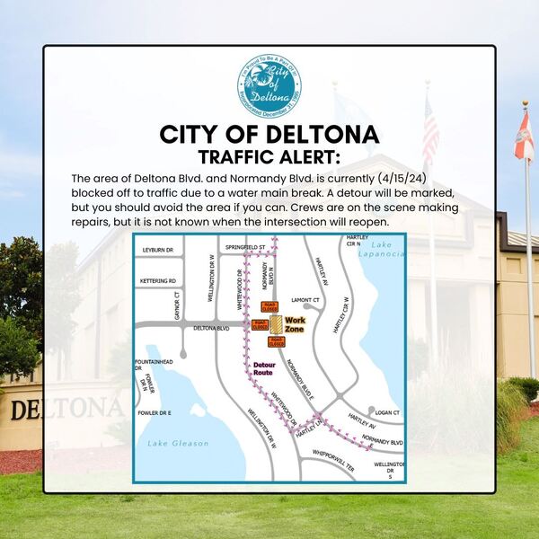 Deltona Traffic Alert